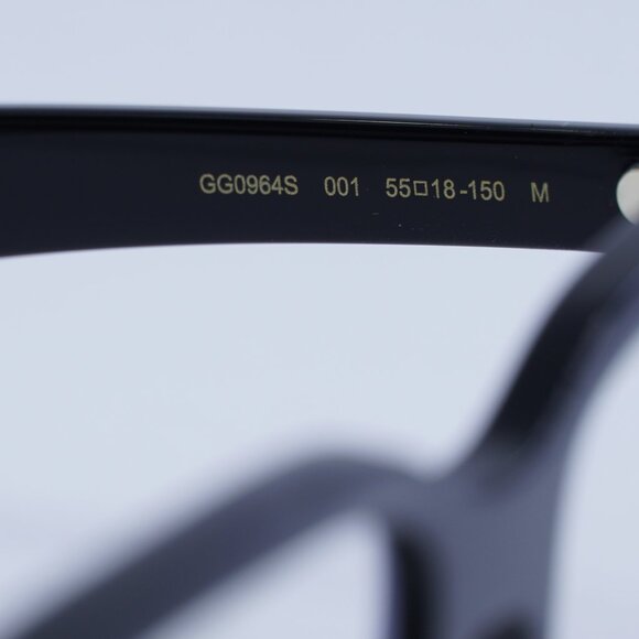 Gucci GG0964S 001 Sunglasses Black Square Frame, Photochromic Lenses - Picture 9 of 12